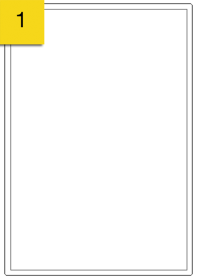 1 Per Sheet Address Label | SR Mailing | Sustainable eCommerce Packaging.