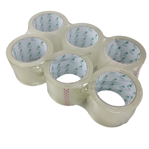 75mm X 66m Clear Tapes | Carbon neutral