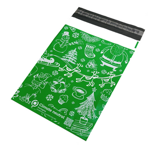 Christmas Green Recycled Mail Bag | Christmas 2021