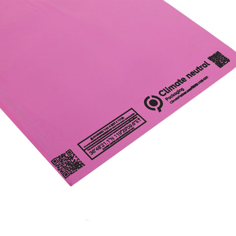 Pink Colour Bag | Radiant Orchid Recycled Mail Bag | SR Mailing Ltd