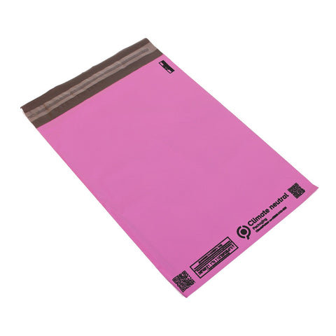 Pink Colour Bag | Radiant Orchid Recycled Mail Bag | SR Mailing Ltd