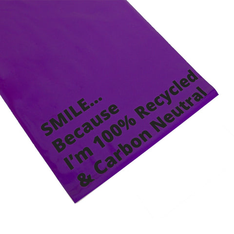 Colour Purple Recycled Mail Bag | SR Mailing Ltd