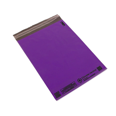 Colour Purple Recycled Mail Bag | SR Mailing Ltd